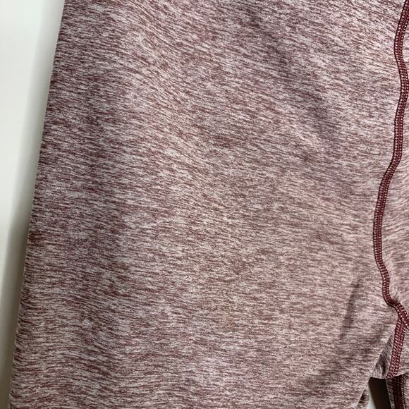 Alo Yoga High Waisted Mauve Alosoft Flow Bike Shorts Womens Small - Picture 4 of 13